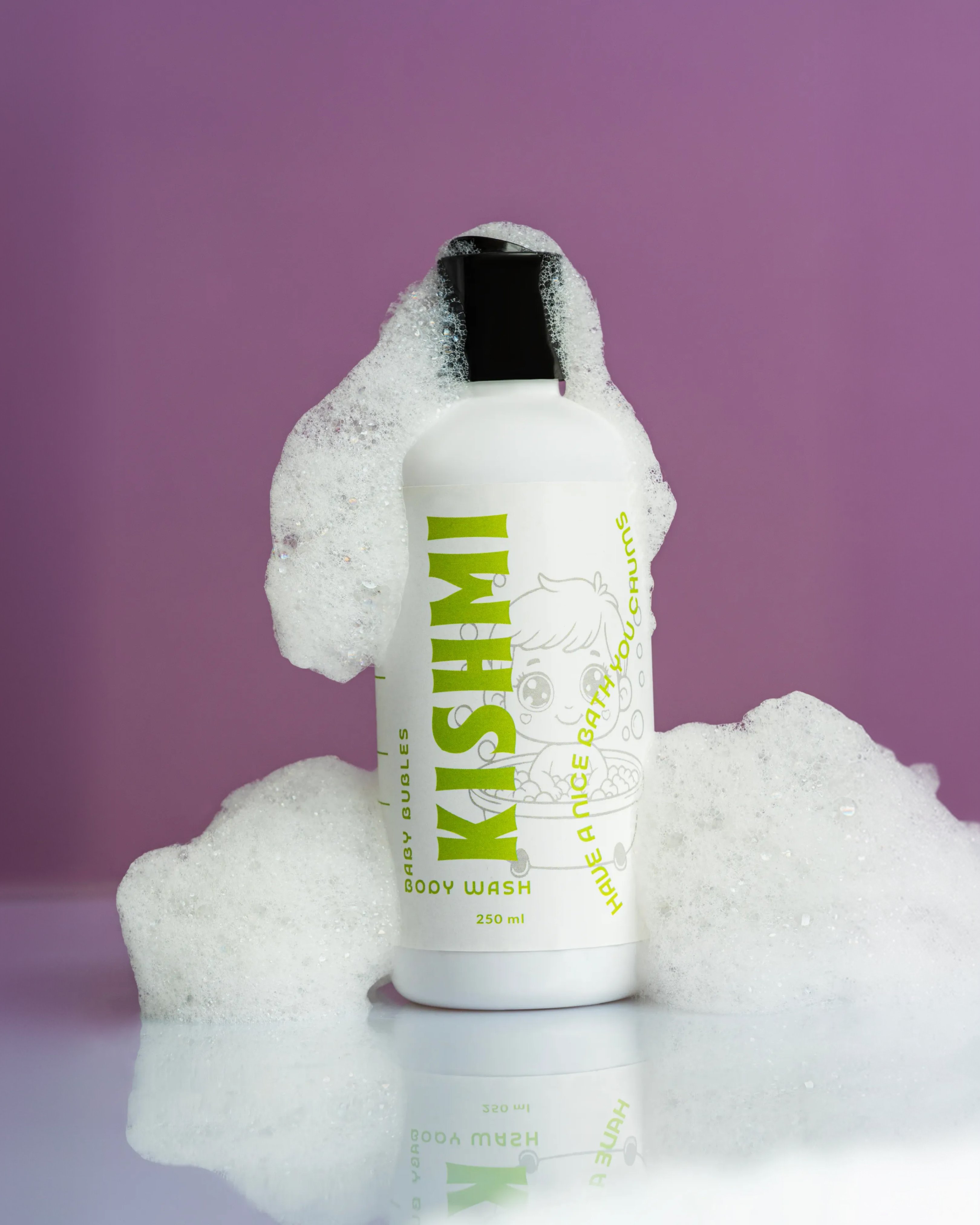 Kishmi Softie Body Wash – Aloe Vera + Calendula